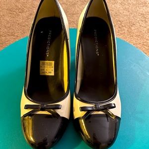 Black and White Heels